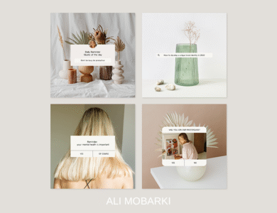 Content ideas for skincare accounts on Instagram